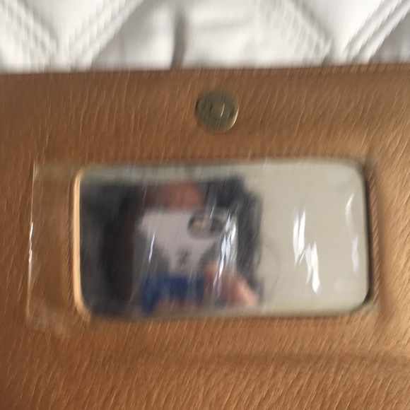Cole Haan bronze wristlet. - Picture 5 of 7